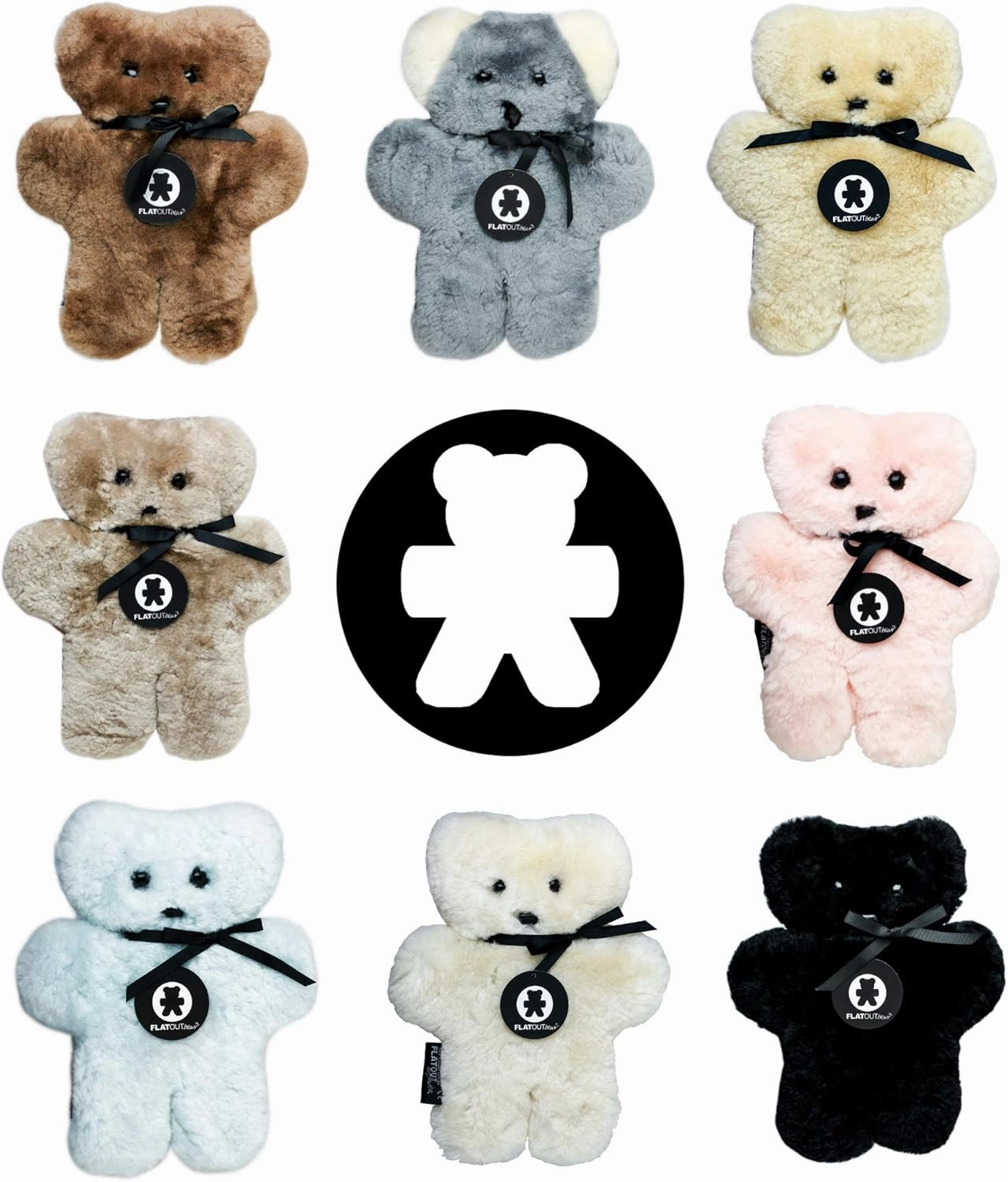 Milk 100% Australian Sheepskin Teddy Bear