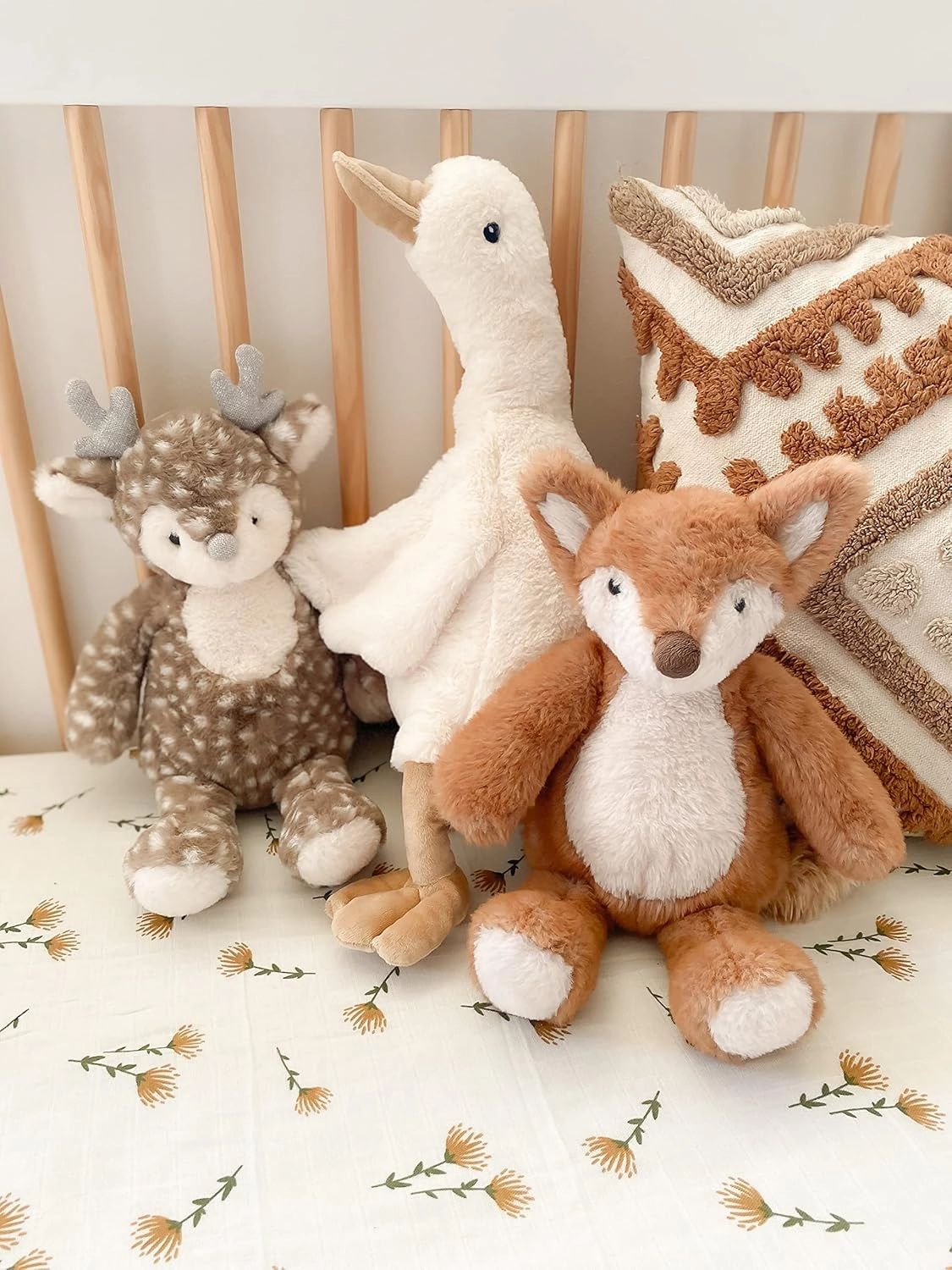 MON AMI Fiona The Fawn Stuffed Animal – 15”, Soft & Cuddly Stuffed Toy Animal for Little Girls/Boys, Great Gift for Kids of All Ages