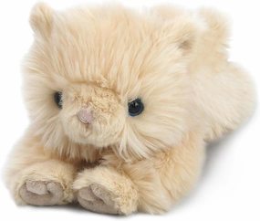 MON AMI Ginger The Kitty Plush Toy 10”, Cat Stuffed Animal, Soft & Cuddly, Use as Nursery Room Decor, for Kids of All Ages