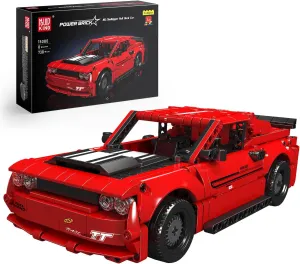 Mould King Car Hellcat Super Car Models Building Toys, 15080 Pull Back Toy Cars, Speed Champion Model Car Kits for Adults Kids 8  (738 PCS)