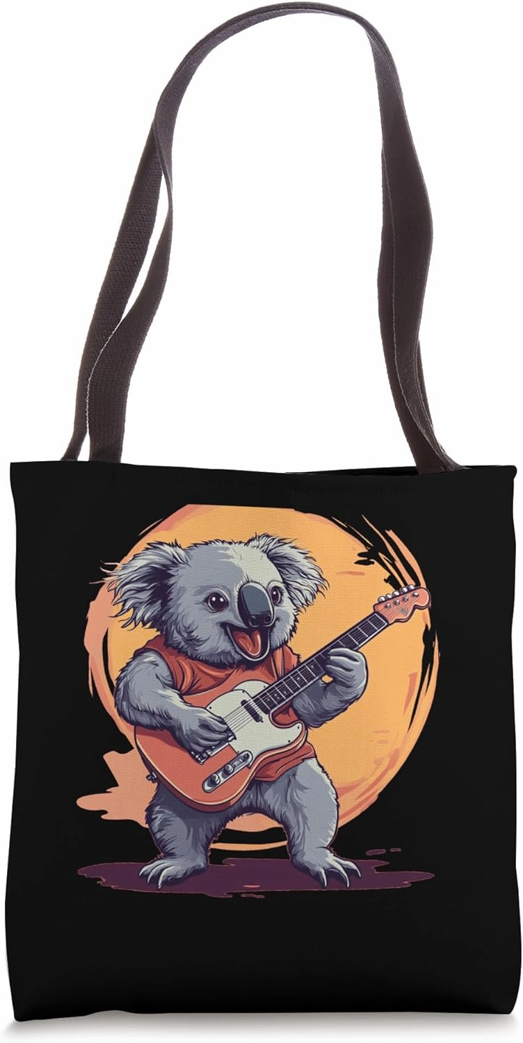 Musical Koala Bear for a Melodic Statement Costume Tote Bag