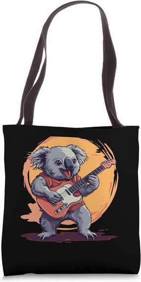 Musical Koala Bear for a Melodic Statement Costume Tote Bag