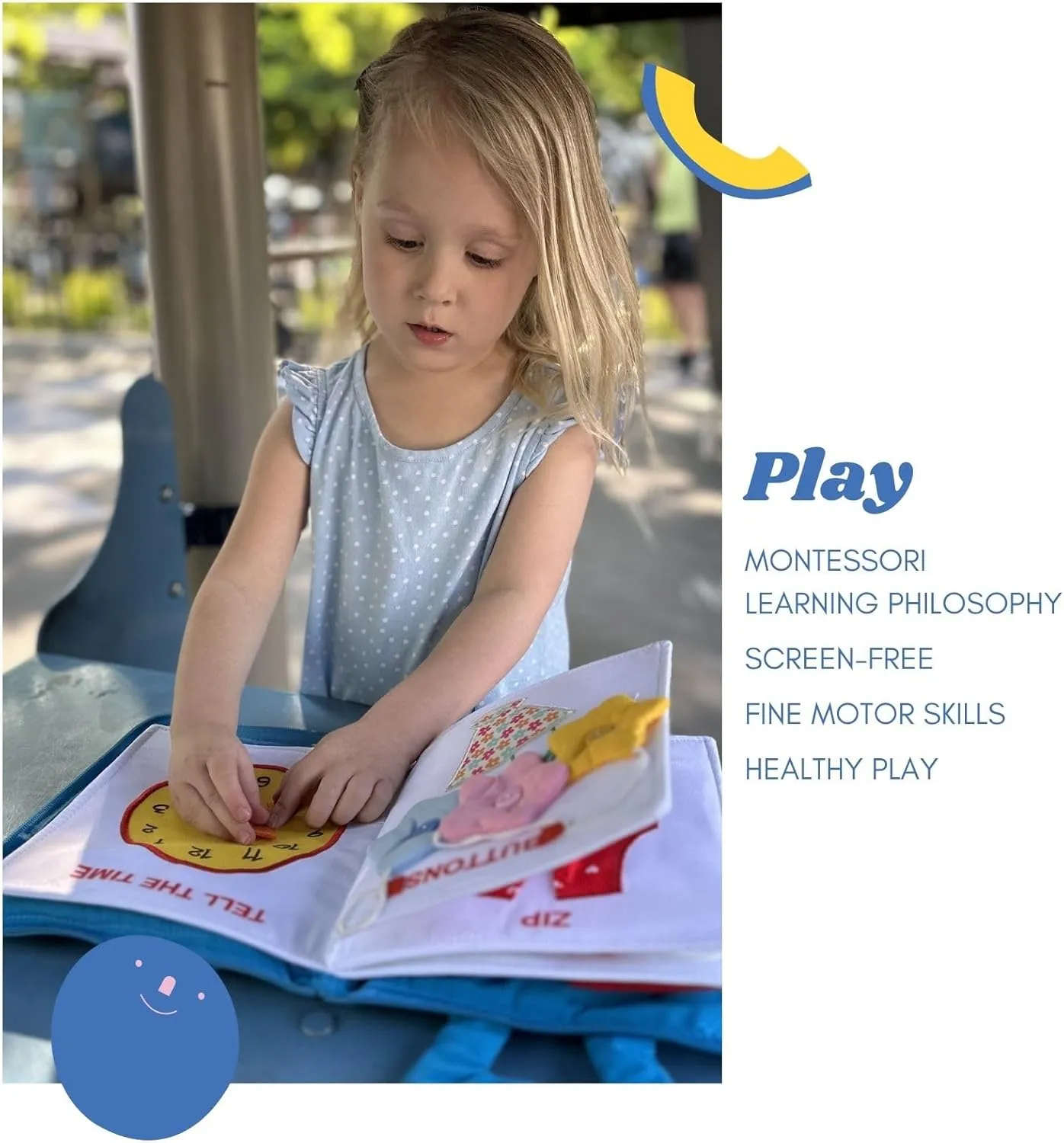My Quiet Book - Toddler Travel Essential, Car Plane Activity Books, Montessori Busy Board Book, Airplane Toys for Toddlers 1-3, Gifts for 1 2 3 4 Year Old Girl, Birthday Gifts Toys Age 2-4