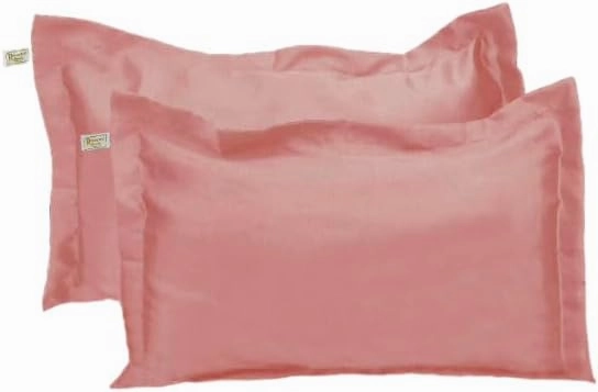 Natural hair essentials reversible and adjustable Satin bonnet, satin pillowcases, satin Scrunchies and headband set of 8 pieces (Rosegold)