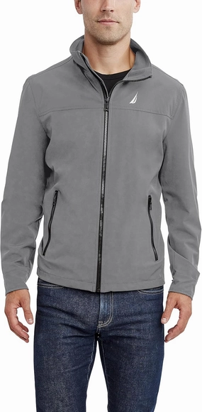 Nautica Men's Lightweight Windbreaker Jacket-Water-Resistant, Ideal for Golf, Hiking, Boating Adventures & Casual Wear