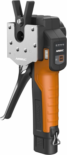 NAVAC NEF6LM BreakFree Power Flaring Tool - Flare Tool for Copper Pipe - 3/4" Max OD - Included Dies and Flare Gauge - Rechargeable Lithium Battery - Quick Charge