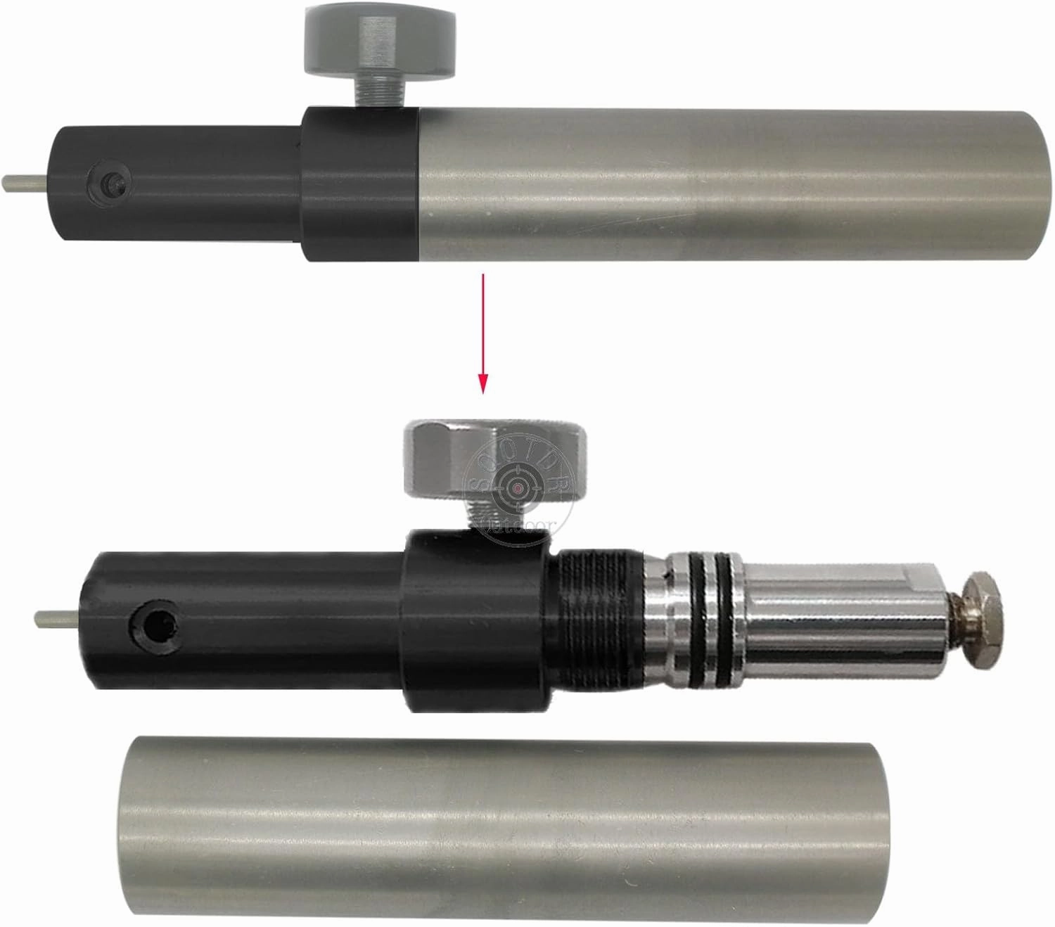 New 12g CO2 / Pump to PCP Adjustable/Regulated High Pressure Conversion HPA KIT for Crosman 1377 1322 2240 2250 2260...