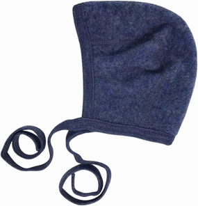Newborn Baby Bonnet: Infant Ear Protection Hat Pilot Cap, 0-6 Months, Organic Merino Wool Fleece