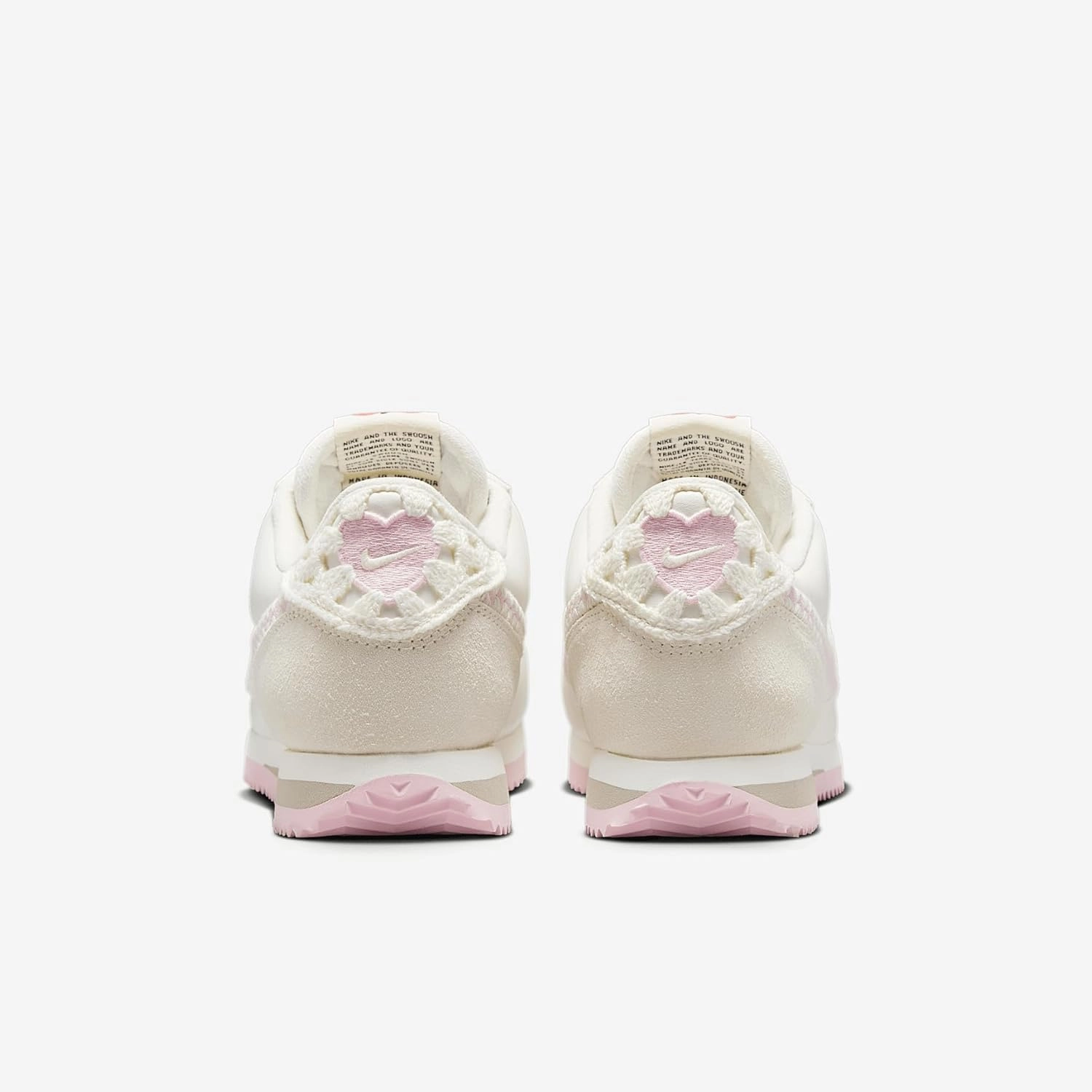 Nike Cortez Women's Shoes (HV6012-161, Sail/Sail/College Grey/Pink Foam)