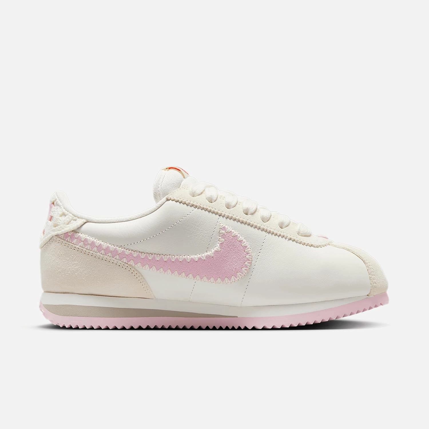 Nike Cortez Women's Shoes (HV6012-161, Sail/Sail/College Grey/Pink Foam)