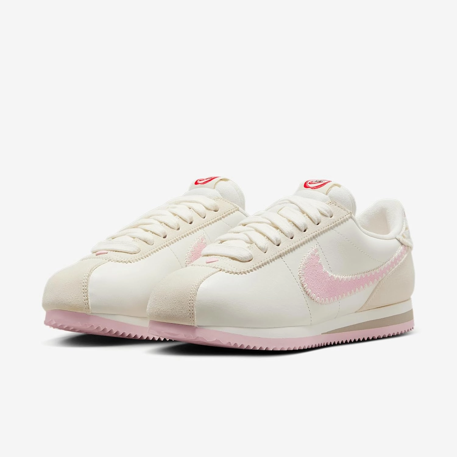 Nike Cortez Women's Shoes (HV6012-161, Sail/Sail/College Grey/Pink Foam)