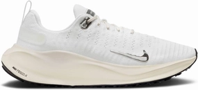 Nike InfinityRN 4 Women's Road Running Shoes (DR2670-104, White/Sail/Coconut Milk/Chrome) Size 10