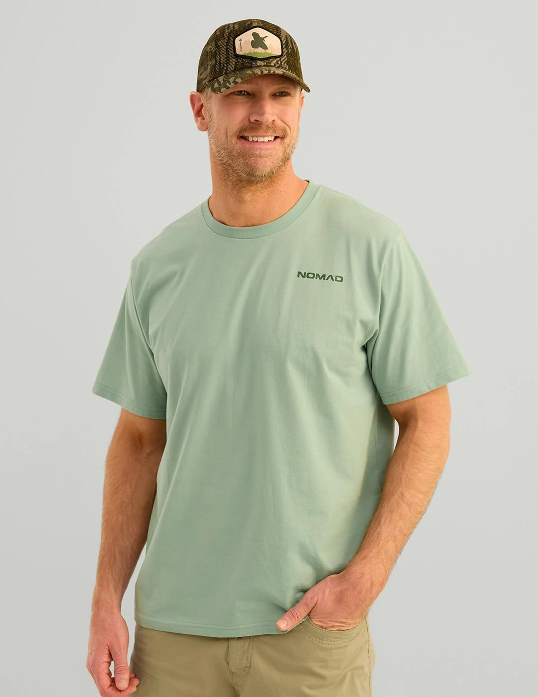 Nomad Men's Short Sleeve Performance Tee, Hunting T-Shirt