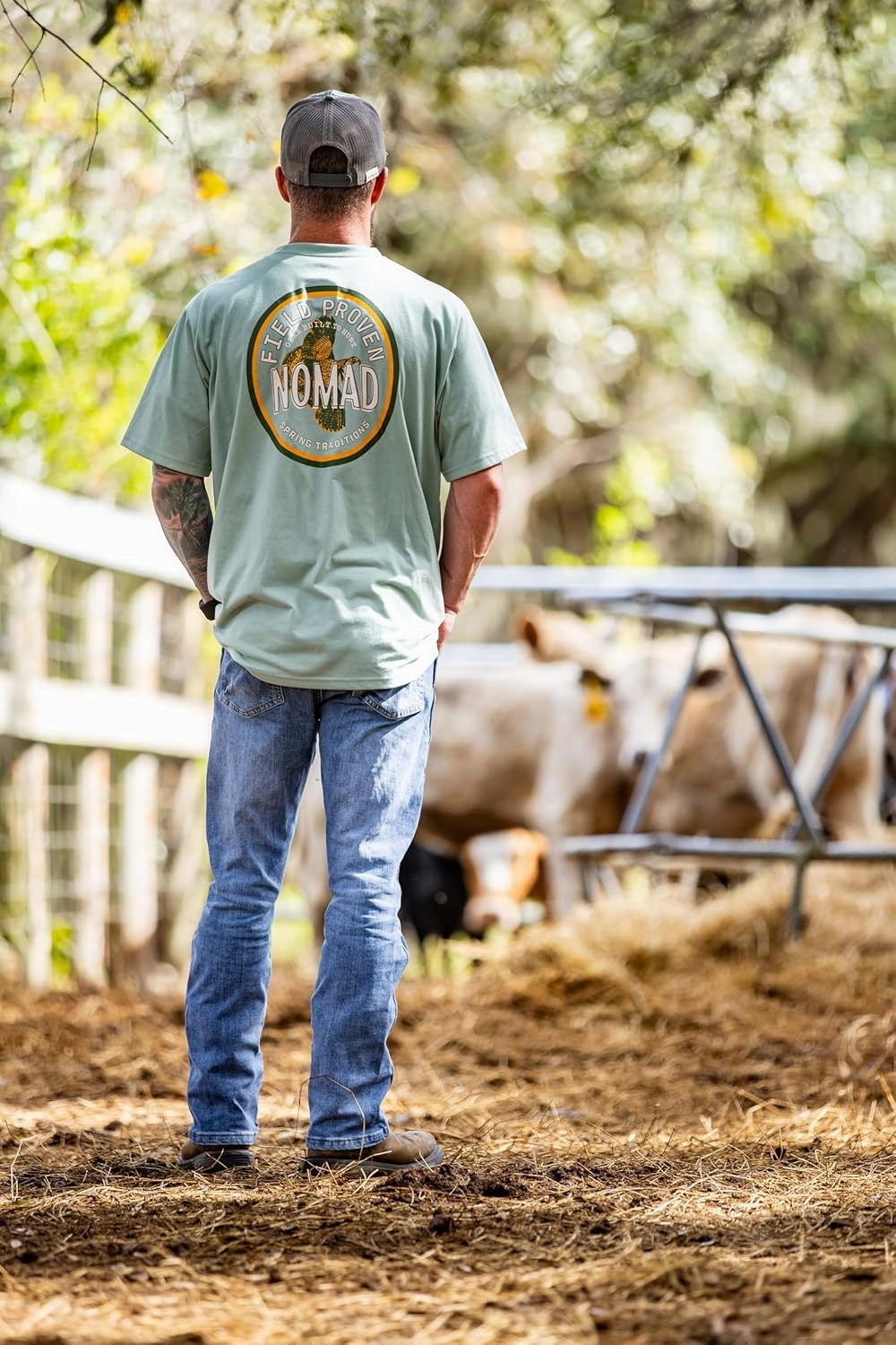 Nomad Men's Short Sleeve Performance Tee, Hunting T-Shirt