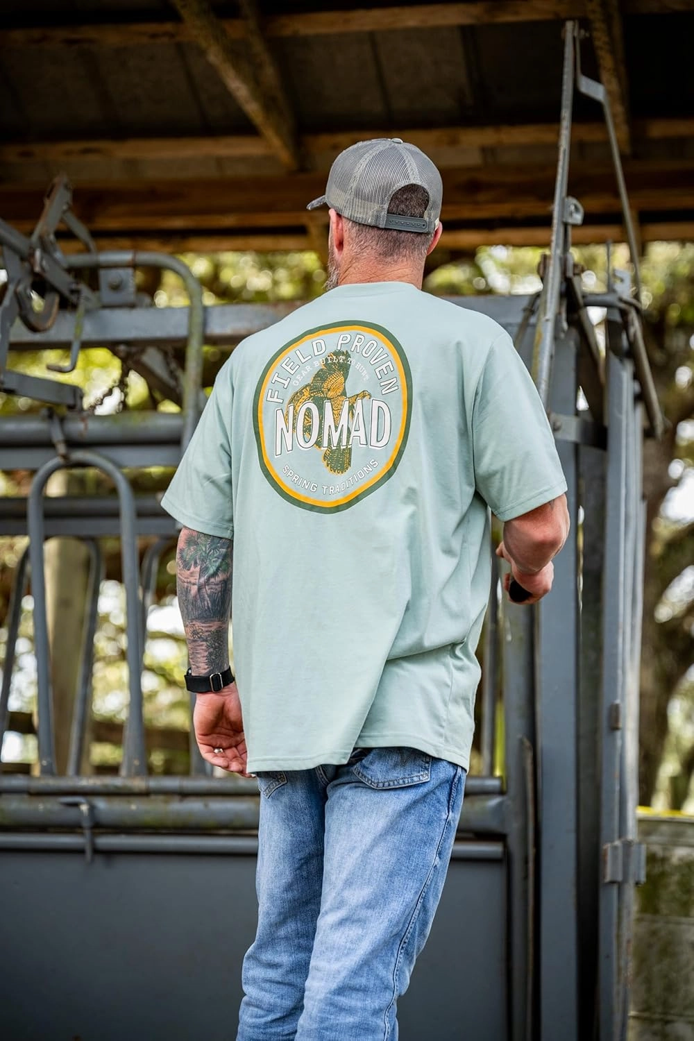 Nomad Men's Short Sleeve Performance Tee, Hunting T-Shirt