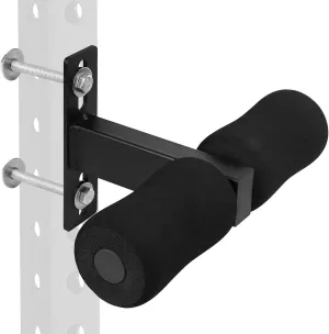 Nordic Hamstring Curl Squat Rack Attachment, Sit Up Assistant Device Abdominal Core Workout, Bulgarian Split Squats, for Power Rack Power Cage