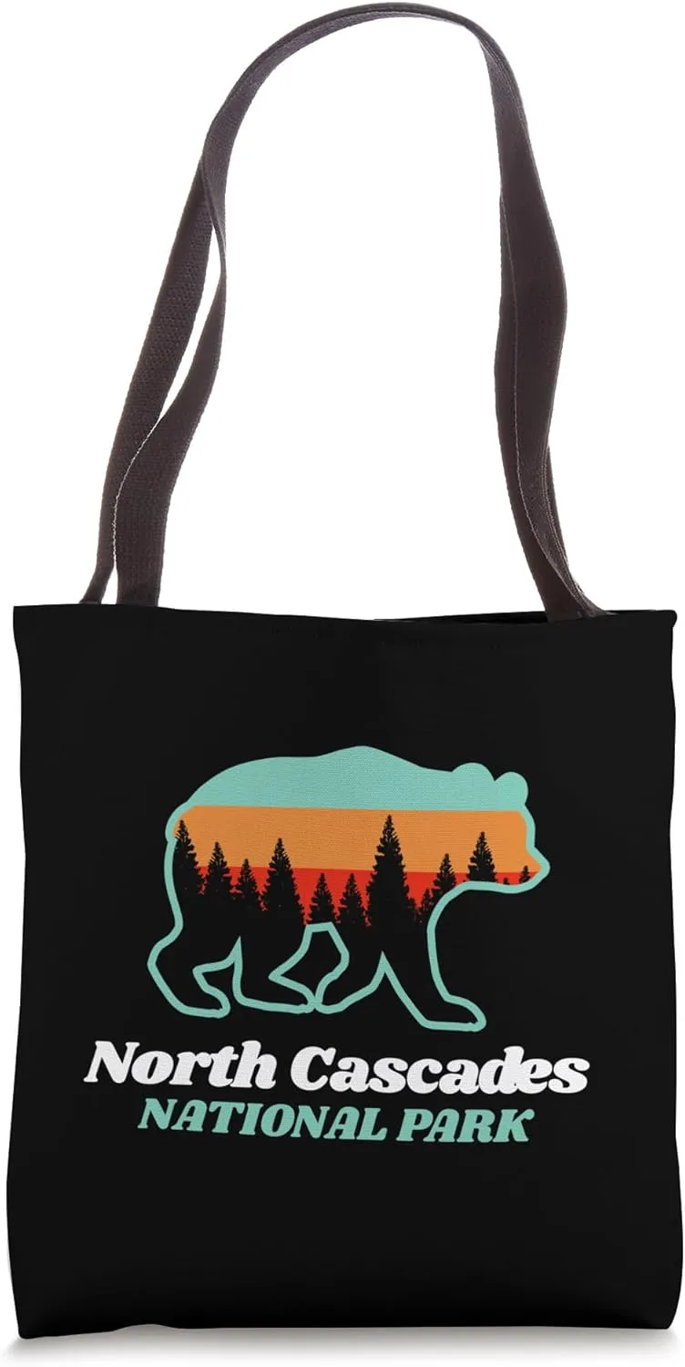 North Cascades Bear Forest National Park Tote Bag