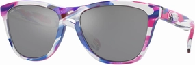 Oakley Men's Oo9245 Frogskins Collection Low Bridge Fit Square Sunglasses, Kokoro/Prizm Black, 54 mm