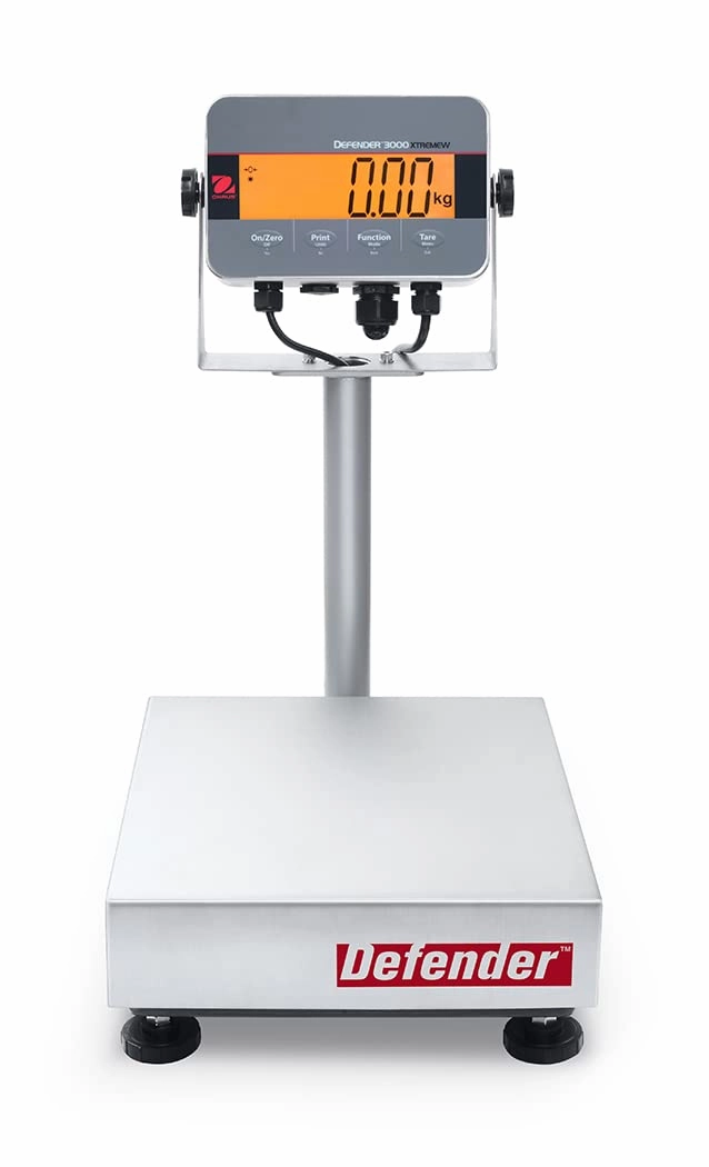 OHAUS Defender? 3000 Hybrid - i-D33 Bench Scale D33XW75B1R1 150lb x 0.05lb (0.02lb), NTEP 30685179