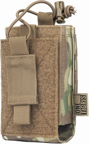 OneTigris Radio Holster for BaoFeng UV-5R BF-F8HP Nylon MOLLE Pouch for Walkie Talkie