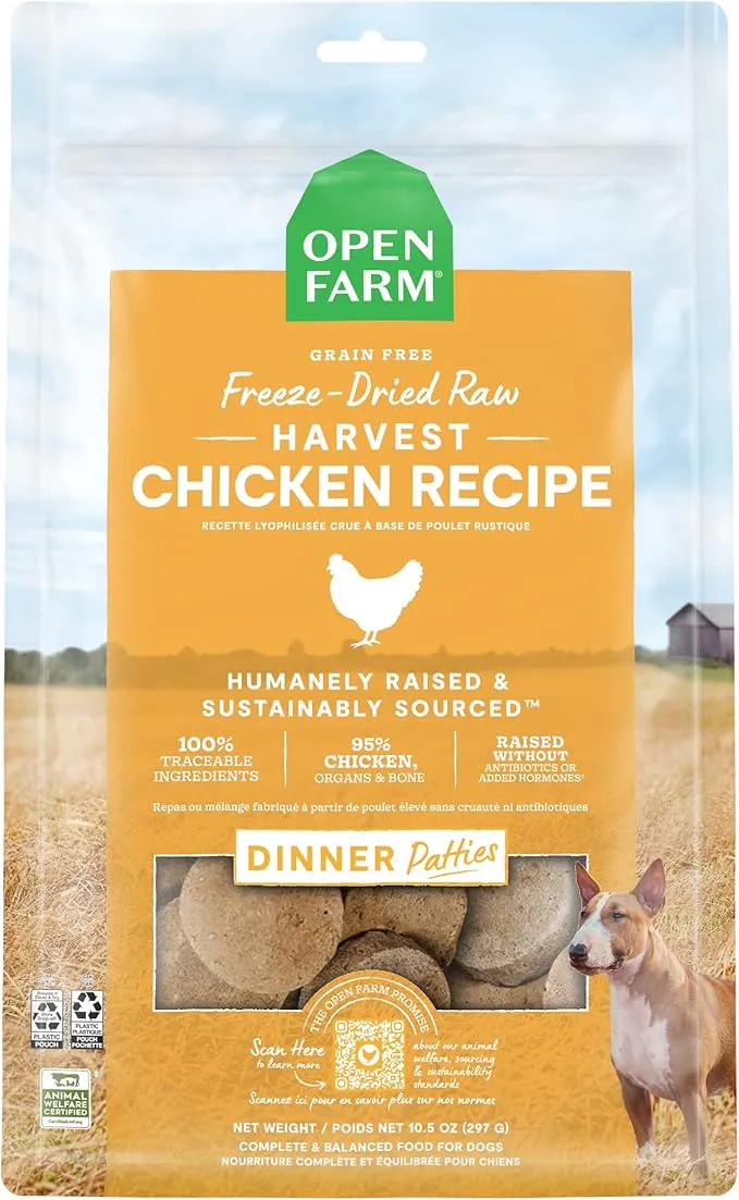 Open Farm Freeze Dried Patties