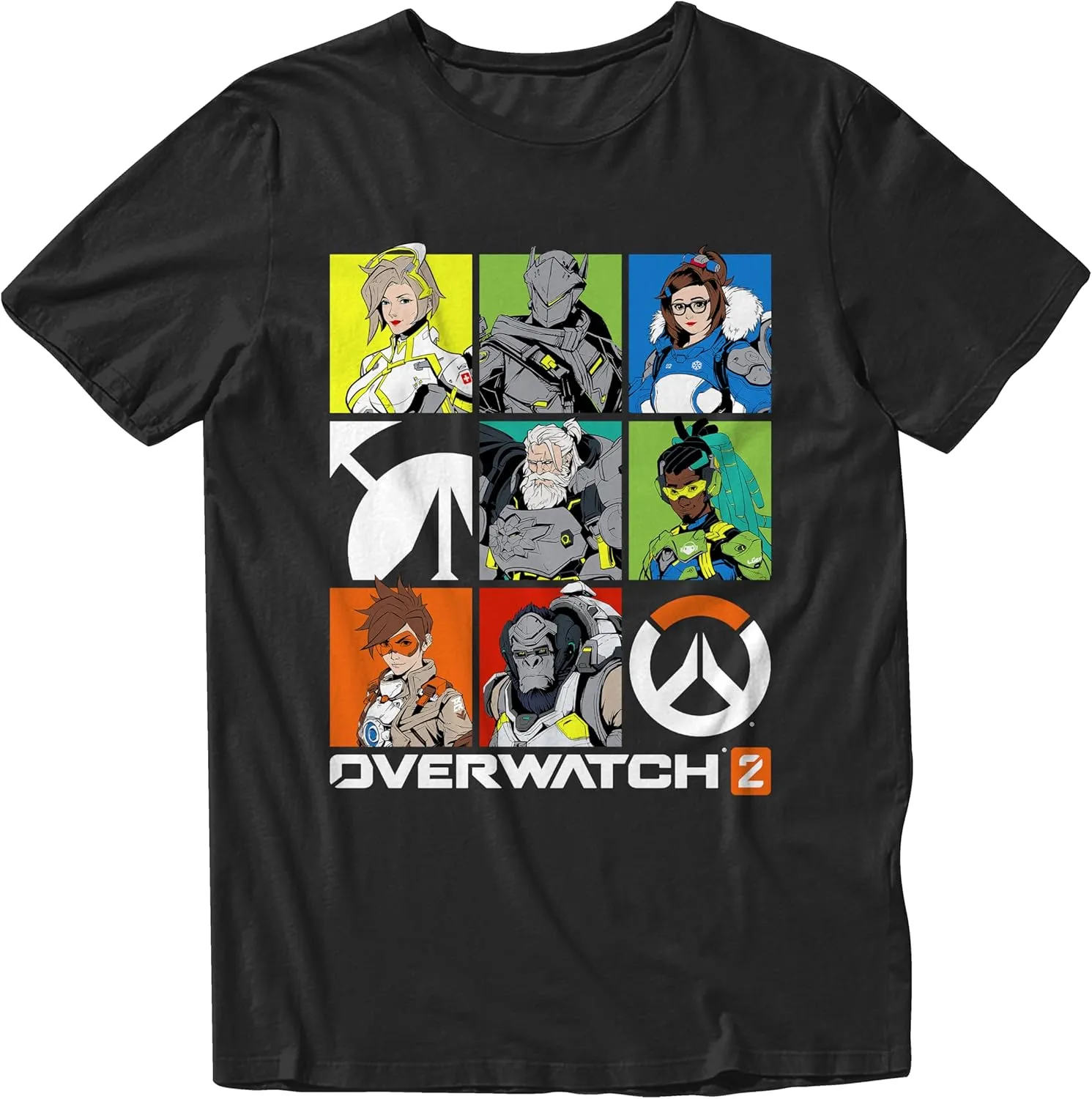 Overwatch Characters Mens and Womens Short Sleeve T-Shirt