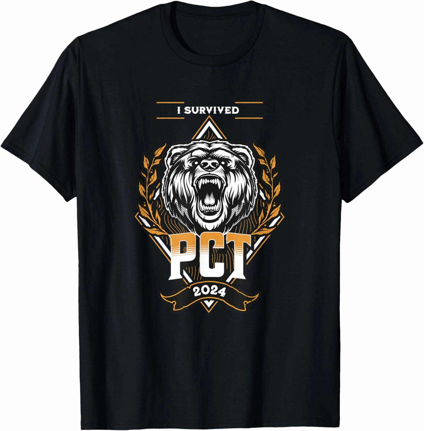 Pacific Crest Trail Bear PCT 2024 Thru Hiking T-Shirt