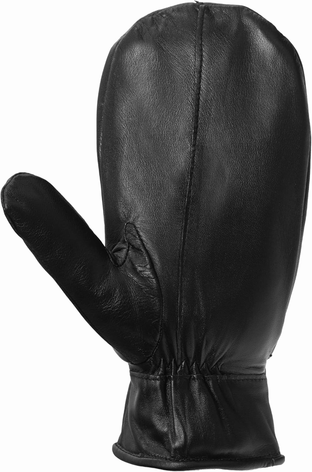 Park City Women’s Leather Mittens (100% Rabbit Fur Lined) Perfect for Driving, Skiing, and Winter Wear (Premium Lambskin)