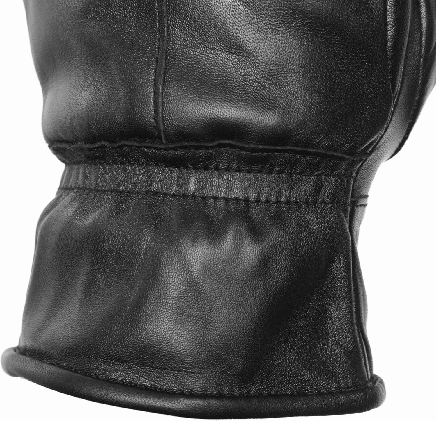 Park City Women’s Leather Mittens (100% Rabbit Fur Lined) Perfect for Driving, Skiing, and Winter Wear (Premium Lambskin)