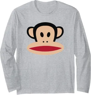 Paul Frank Julius Big Face Center Chest Long Sleeve T-Shirt