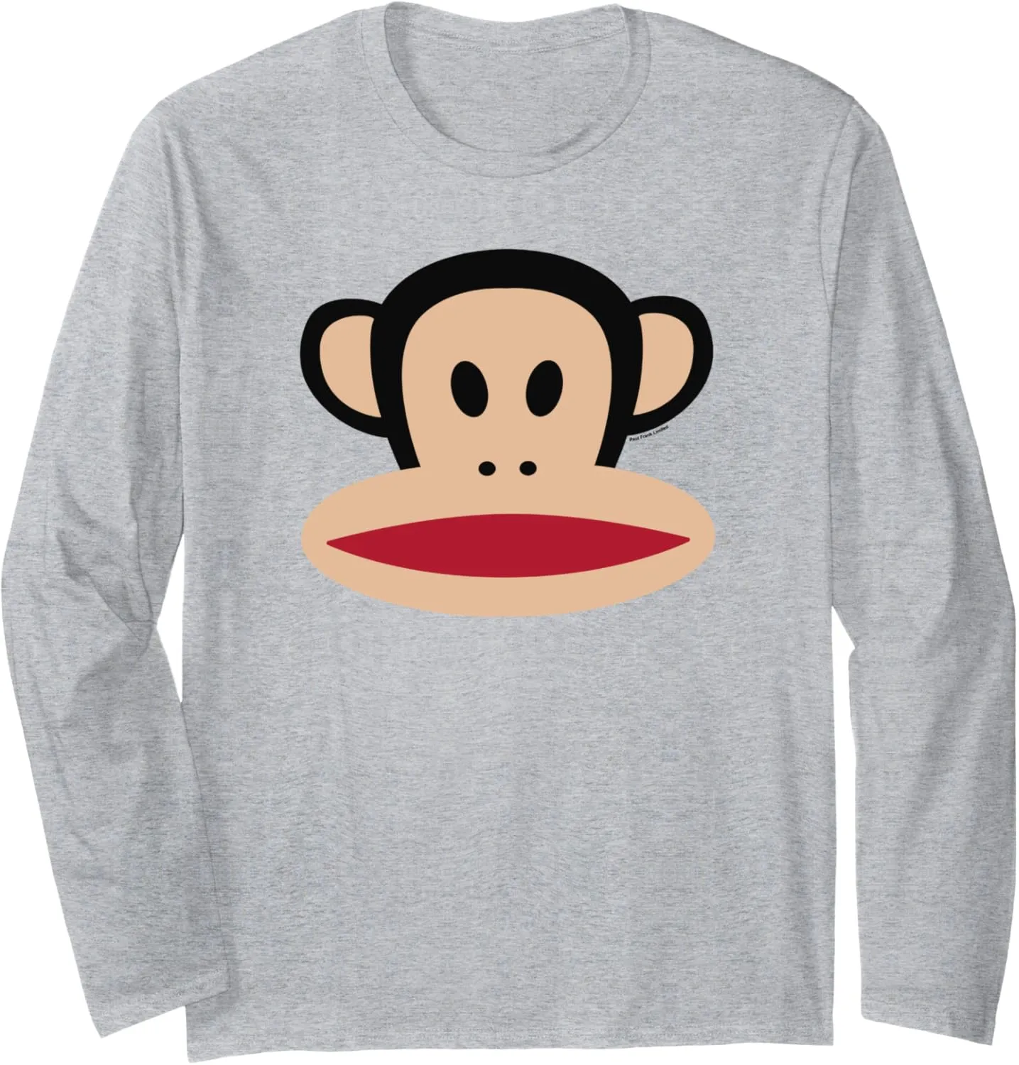 Paul Frank Julius Big Face Center Chest Long Sleeve T-Shirt
