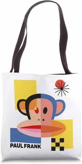 Paul Frank Julius Abstract 80s Block Art Tote Bag