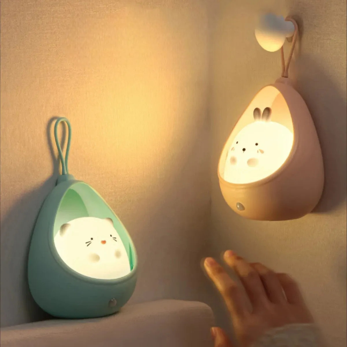 PetPals SensorBeam - The Hanging Night Light Duo