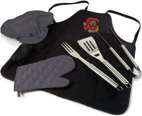 PICNIC TIME NCAA BBQ Apron Tote Pro Grill Set