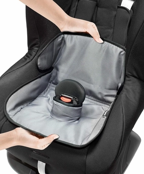 Piddle Pads Car Seat Potty Training Cover - Waterproof Soft Toddler and Baby Car Seat Protector Mat - Travel-Friendly Universal Machine Washable Liner for Spills, Nappy Leaks, Accidents - Grey