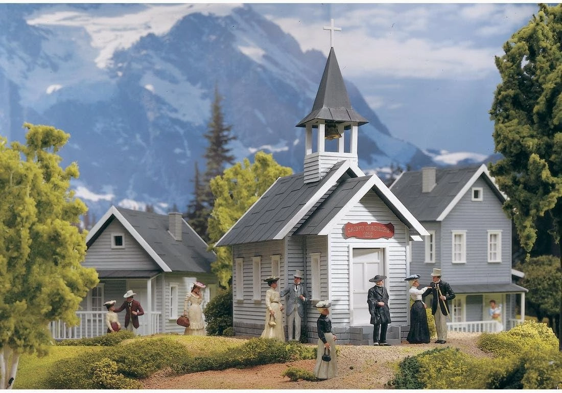 Piko G Scale Model Train Buildings - Country Church - 62229