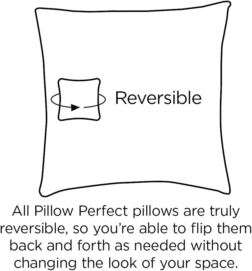 Pillow Perfect Paisley Indoor/Outdoor Accent Throw Pillow, Plush Fill, Weather, and Fade Resistant, Lumbar - 11.5" x 18.5" , Blue/Brown Tamara Quartz, 2 Count (Pack of 1)