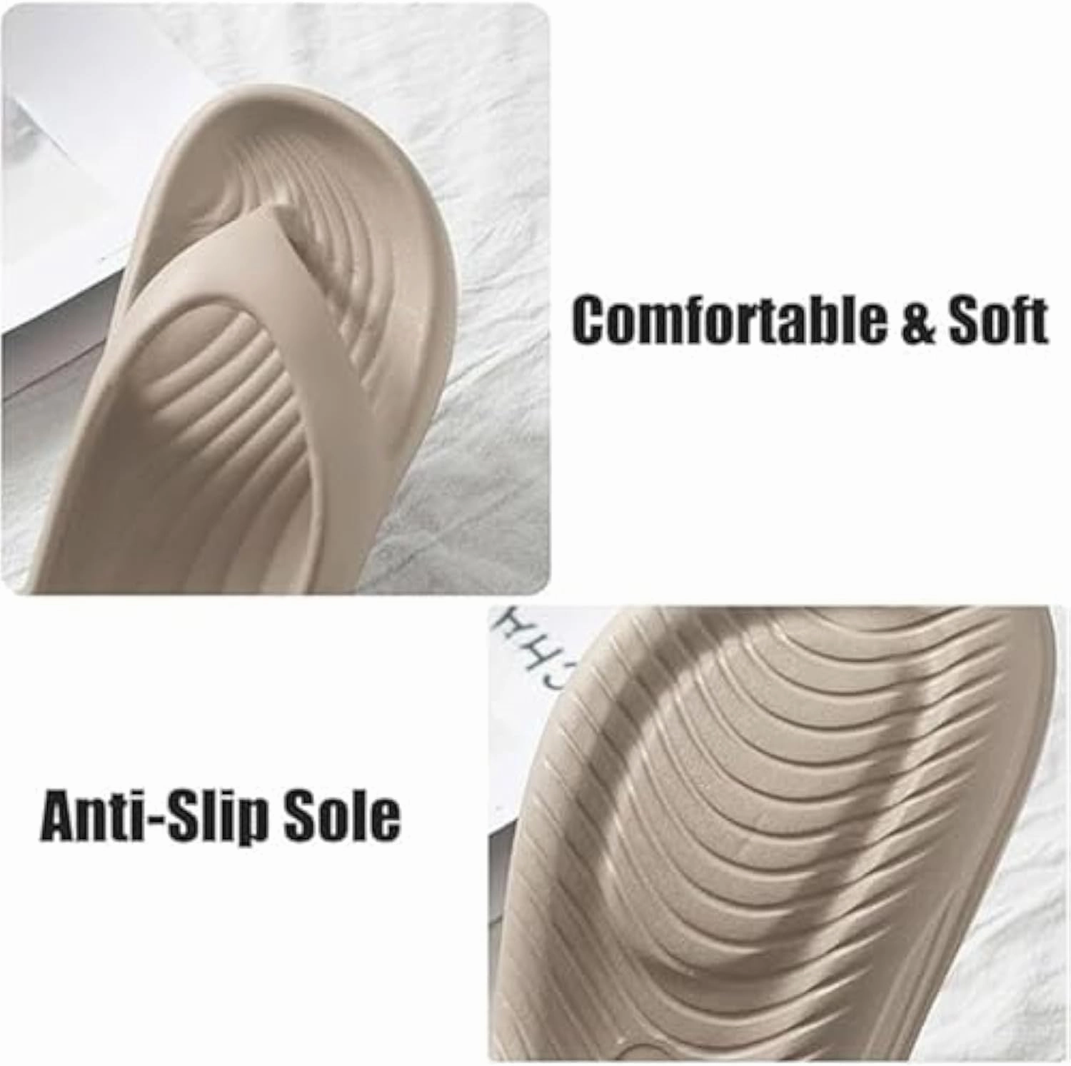 Pillow Arch Support Flip Flops, Platform Recovery Flipflops Orthopedic Sandals, Pillow Soft Summer Beach Shoes