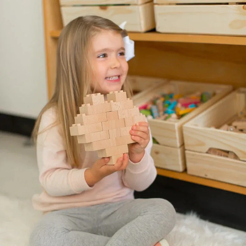 Plus  Eco-Bricks™ Bamboo 20-Piece