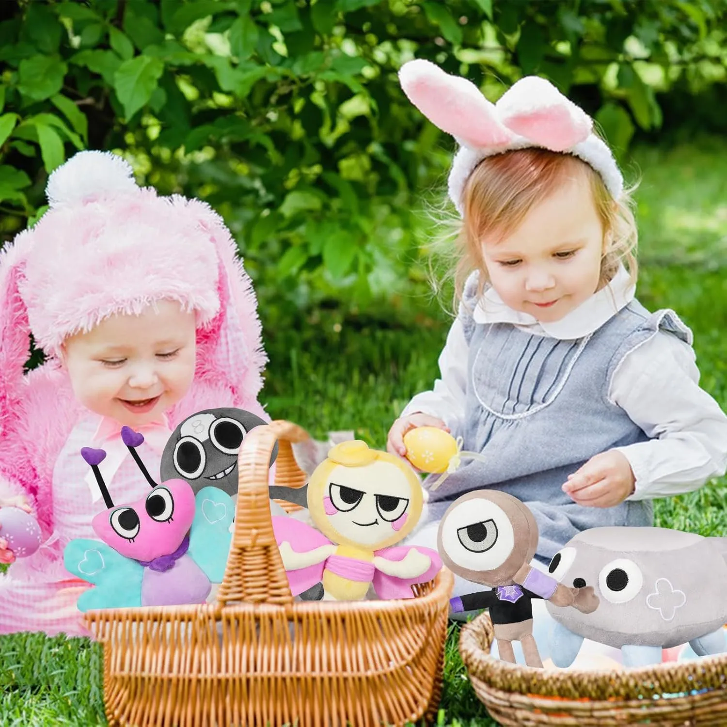Plush, 9.8" Cute Pebble Plush Pillow Home Decors Birthday Valentines Gift for Fans and Kids