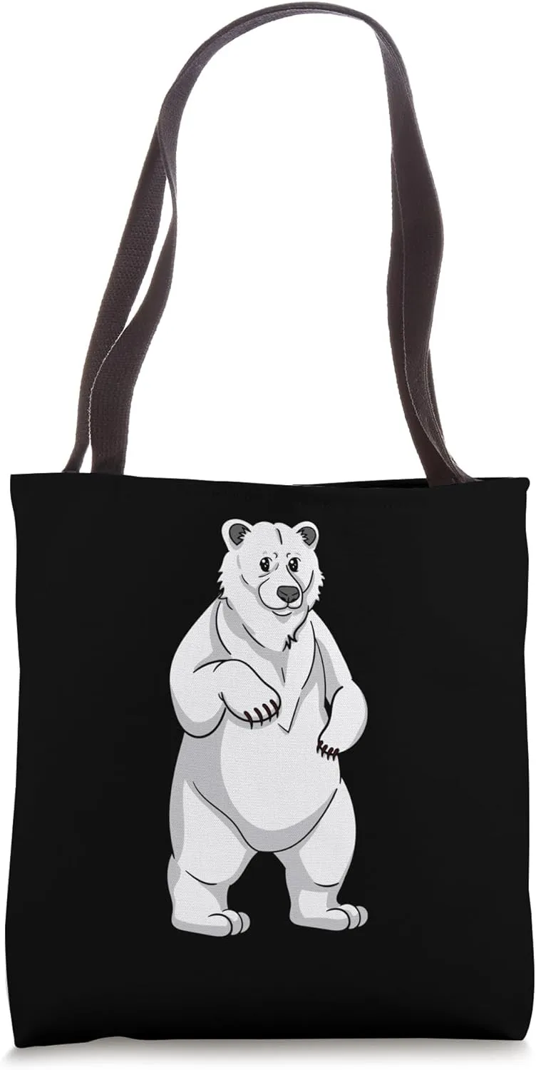 Polar Bear Specialist Biologist Zoologist Arctic Expert Tote Bag
