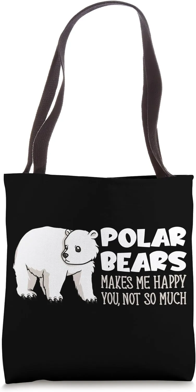 Polar Bear Specialist Biologist Zoologist Expert Arctic Tote Bag