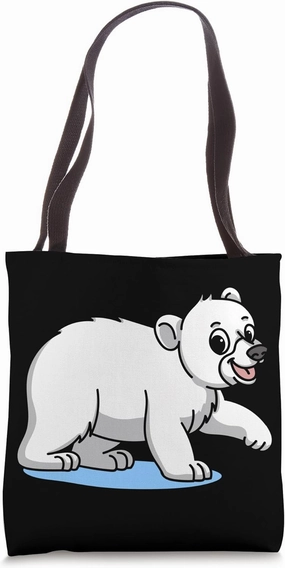 Polar Bear Specialist Biologist Expert Arctic Zoologist Tote Bag