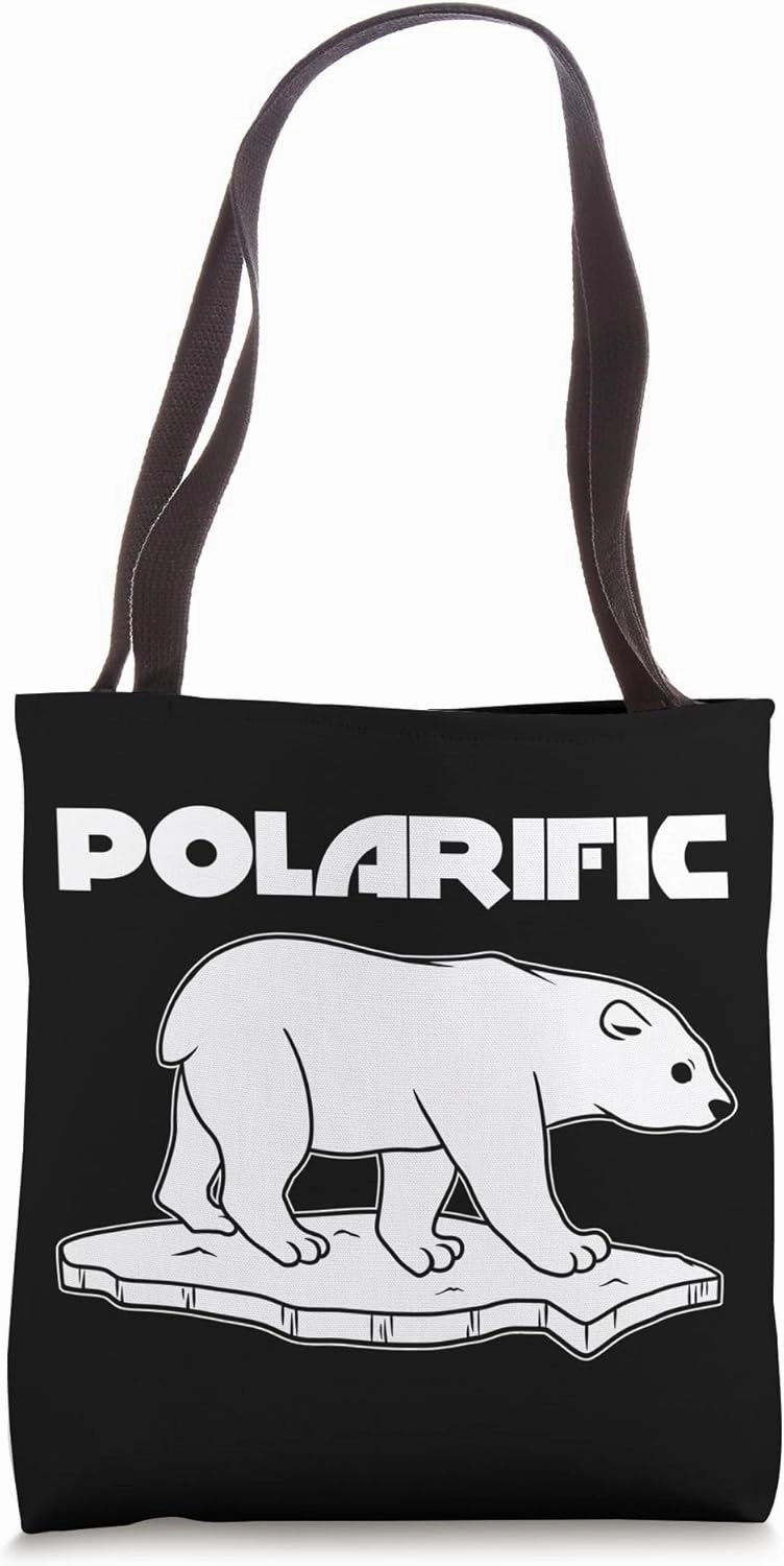 Polar Bear Specialist Biologist Zoologist Arctic Polarific Tote Bag