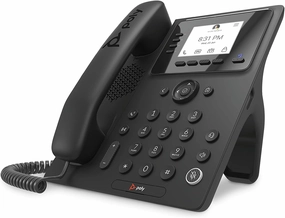 Poly CCX 350 Microsoft Teams-Integrated IP Desk Phone (Plantronics   Polycom) - Blocks Background Noise - Traditional Dial Pad Experience - Speakerphone Operation - Microsoft Teams Certified