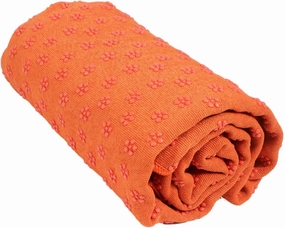 POPETPOP 1Pc Orange Yoga Mat Slip Fitness Blanket for Pilates Exercise Lightweight for Hot Yoga Reduces Ground Impact Present for Yoga Enthusiasts