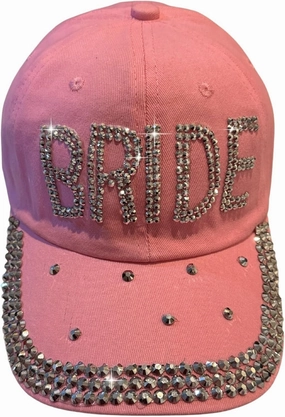 Popfizzy Bedazzled Hat for Women, Rhinestone Denim Hat, Fun Adult Bling Hats, Birthday Gifts for Women, Adjustable, One Size