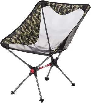 Portable Folding Chair Outdoor Folding Chair Camping Beach Portable Simple Backrest Folding Sketching Seat Stool with Mesh Fabric Backrest Adjustable Folding Chair(A)
