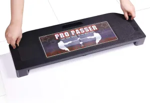 Potent Hockey Passer w. Clamp on - Improve Puck Passing, Receiving, and Stickhandling Skills - Great for Practicing One-timers & Give'n'Go's - The Ultimate Hockey Training Aid