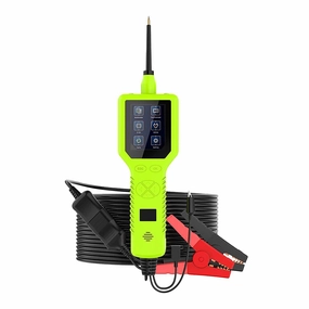 Power Circuit Probe Tester Automotive - MOTOCOCHE Digital Power Circuit Probe Electrical Tester 12V/24V Circuit Tester 13 Languages Automotive Short Finder Voltage Activating Component Tool 33Ft Cable